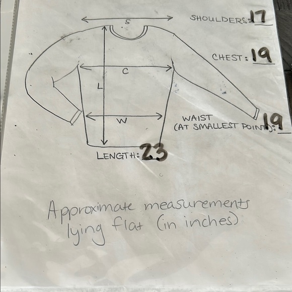 Chaps Navy and White Buttoned Polo Blouse 3/4 Sleeve - Picture 8 of 8